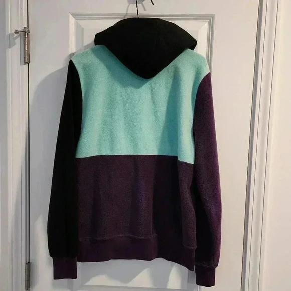 NWOT WESC Color-block Fleece Hoodie - M - Picture 2 of 6